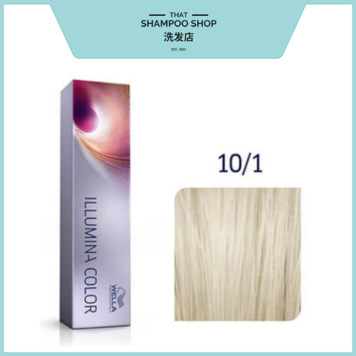 Wella Professionals Illumina Color 10/1 Lightest Ash Blonde Permanent Hair Color, 60g