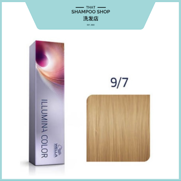Wella Professionals Illumina Color 9/7 Very Light Brown Blonde Permanent Hair Color, 60g