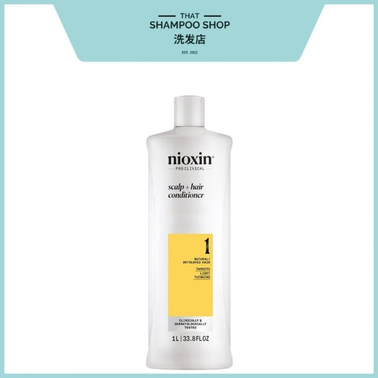 NEW PACKAGING | Nioxin System 1 Conditioner, 1000ml