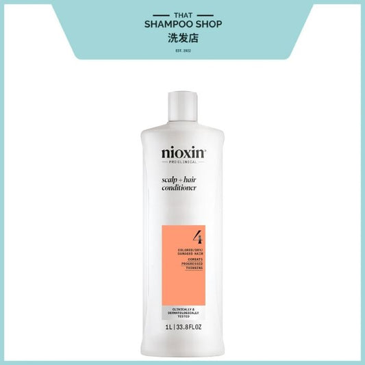 NEW PACKAGING | Nioxin System 4 Conditioner, 1000ml