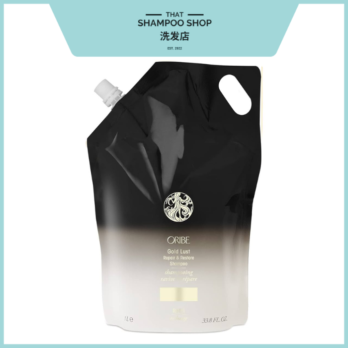 Oribe Gold Lust Repair & Restore Shampoo Refill, 1000ml