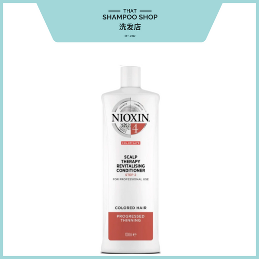 Nioxin System 4 Scalp Therapy Conditioner, 1000ml