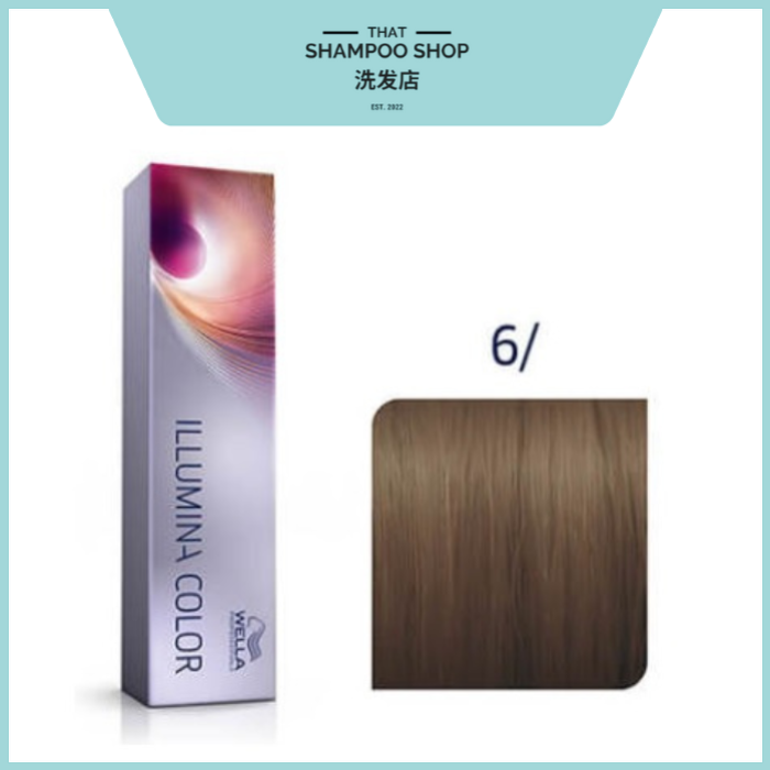 Wella Professionals Illumina Color 6/ Dark Blonde Permanent Hair Color, 60g