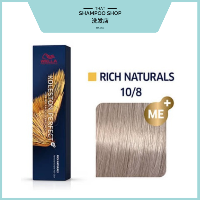 WELLA Koleston Perfect Rich Naturals 60ml - Tinta Capelli 10/31 Biondo Molto Chiaro Cenerino Dorato