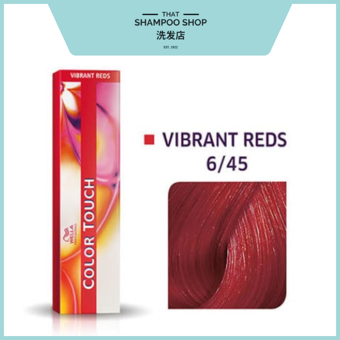 Wella Professionals Color Touch Vibrant Reds 6/45 Dark Blonde / Red Red-Violet Semi-Permanent, 57g