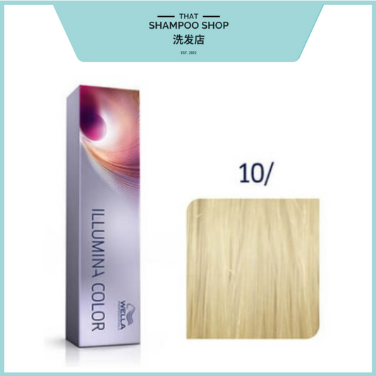 Wella Professionals Illumina Color 10/ Lightest Blonde Permanent Hair Color, 60g