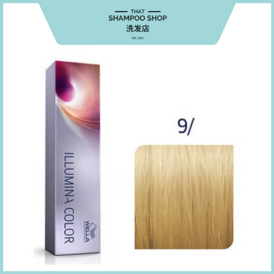 Wella Professionals Illumina Color 9/ Very Light Blonde Permanent Hair Color, 60g