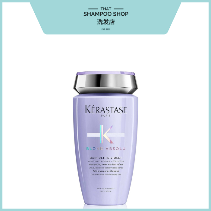 Kerastase Blond Absolu Bain Ultra-Violet (For Cool Faux-Blonde & Grey Hair), 250ml