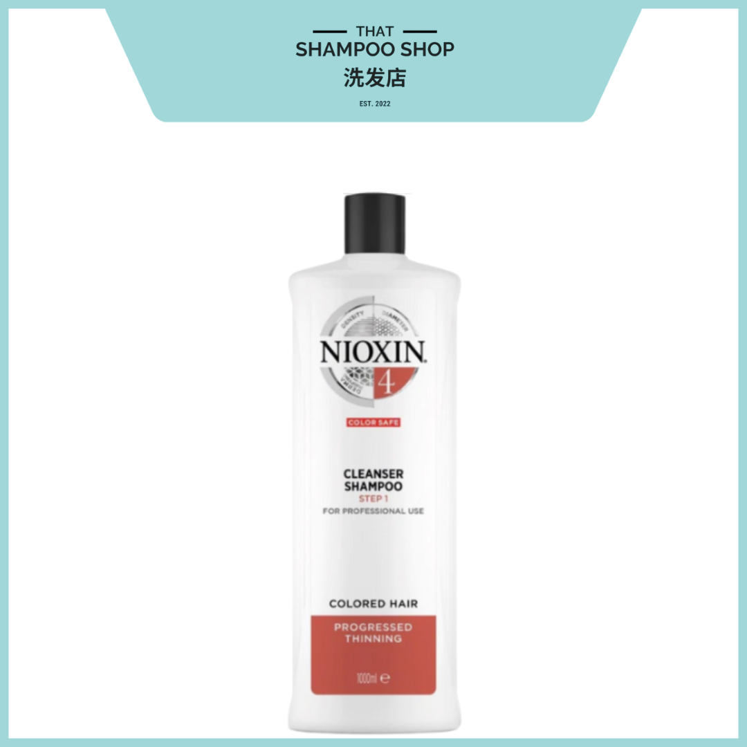 Nioxin System 4 Cleanser Shampoo, 1000ml