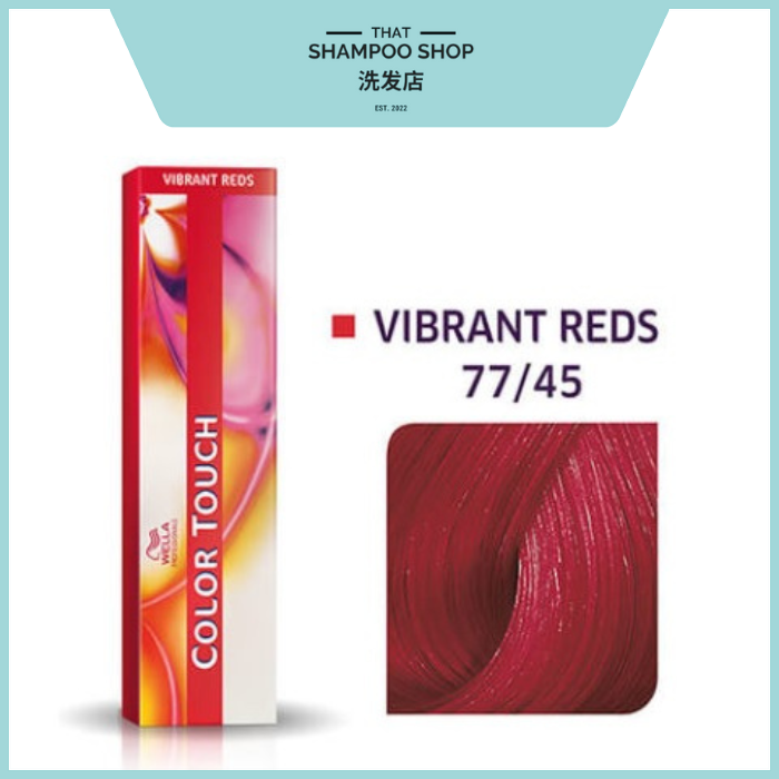 Wella Professionals Color Touch Vibrant Reds 77/45 Intense Medium Blonde / Red Red-Violet Semi-Permanent, 57g